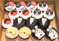 007 James Bond Cupcakes