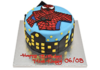 1-tier Spider Man Cake