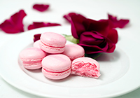 Rose-Flavored Macarons