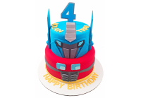 Optimus Prime Birthday Cake